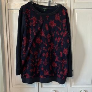 Ralph Lauren Floral Sweatshirt - Size 1X